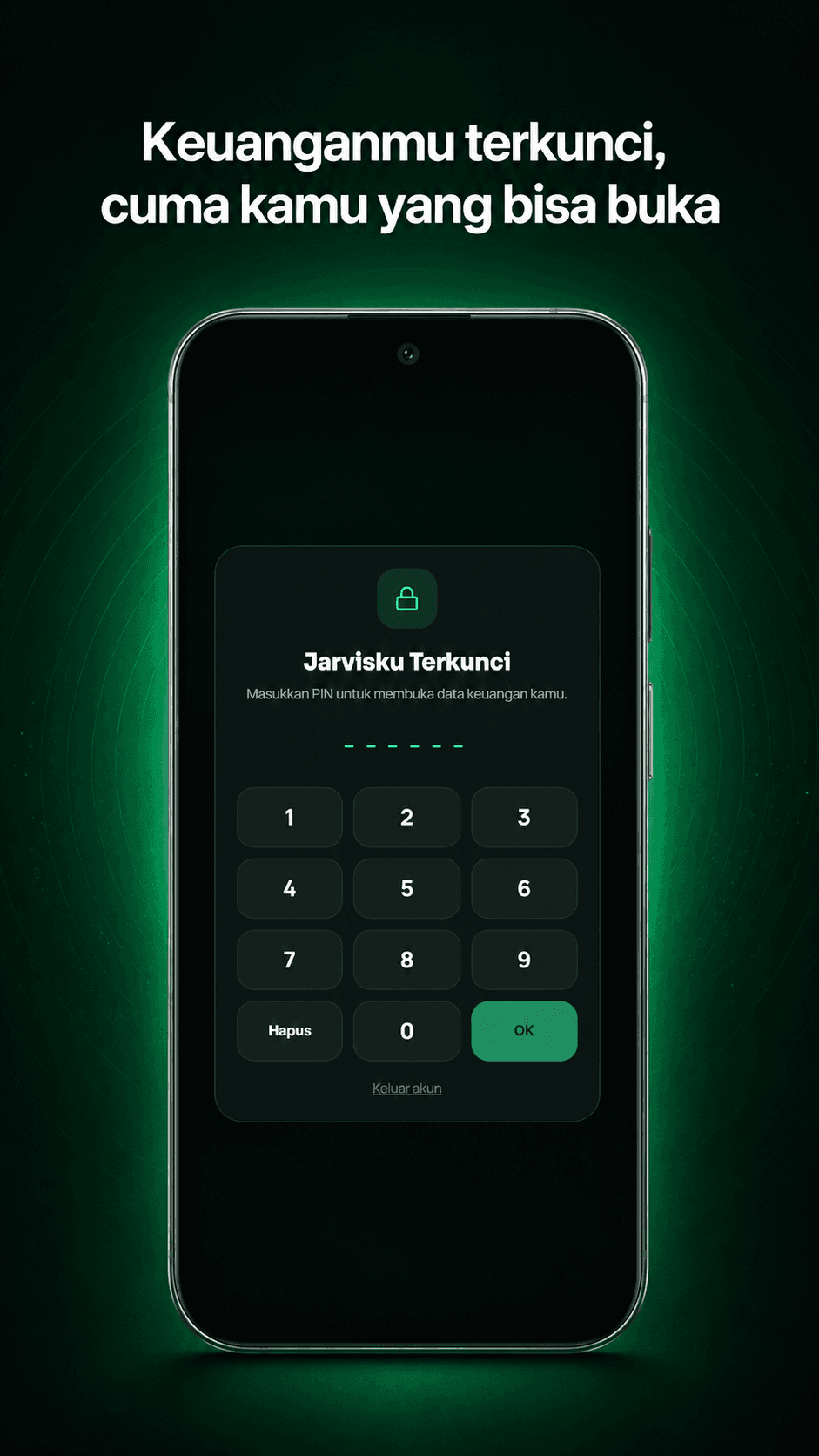 Screenshot Keamanan Jarvisku